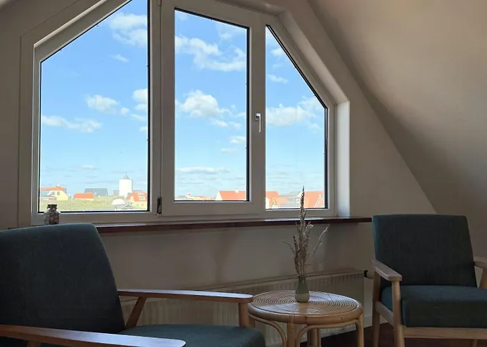 Yellow Beach House With Sauna And View Over Lokken Ferienhaus *